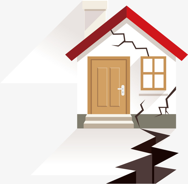 Earthquake House, Earthquake, Material, Modified House Png And Vector - Earthquake, Transparent background PNG HD thumbnail
