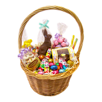 Easter Basket Bunny Png File Png Image - Easter Basket Bunny, Transparent background PNG HD thumbnail