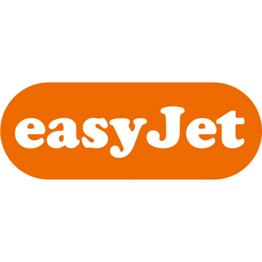 EasyJet emblem, logotype, log