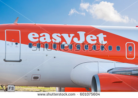 Manchester Airport, United Kingdom   February 7, 2017: Easyjet G Ezfs Airbus - Easyjet Vector, Transparent background PNG HD thumbnail