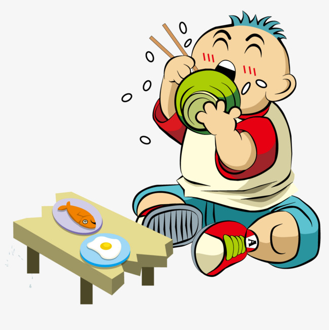 Boy Eating, Boy, Eat, Lunch Png And Vector - Eat Lunch, Transparent background PNG HD thumbnail