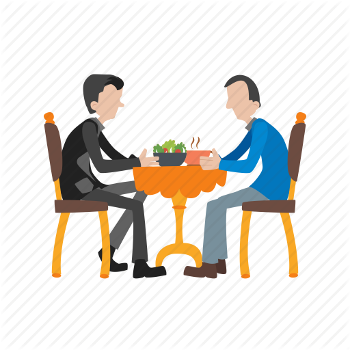 Dinner, Eating, Food, Lunch, Meal, People, Restaurant Icon - Eat Lunch, Transparent background PNG HD thumbnail