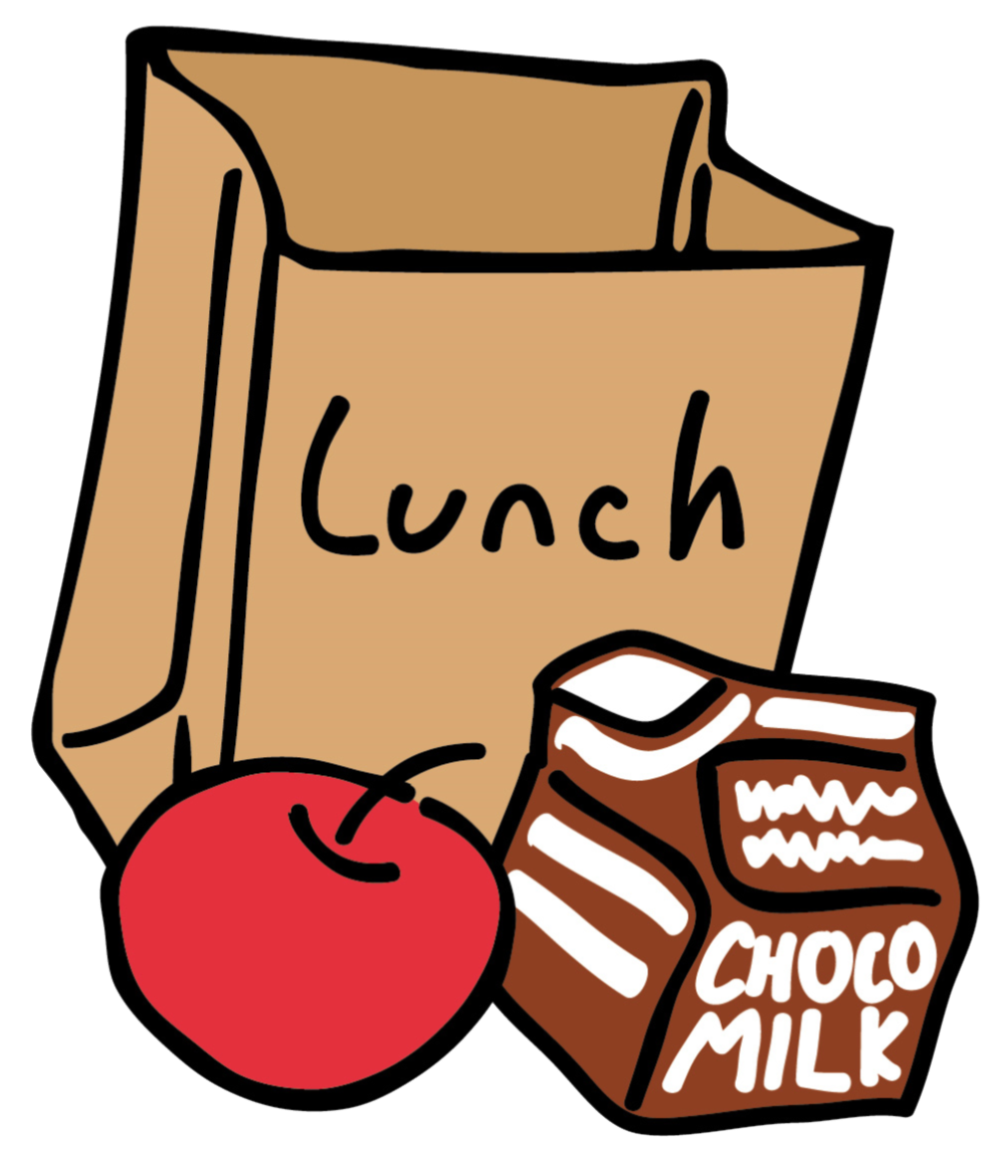 School Lunch - Eat Lunch, Transparent background PNG HD thumbnail