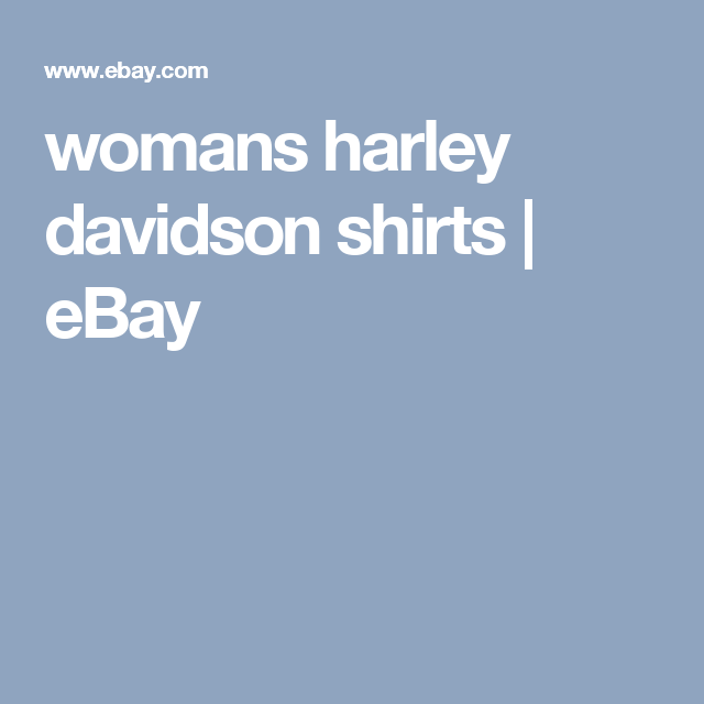 Womans Harley Davidson Shirts | Ebay - Ebay, Transparent background PNG HD thumbnail