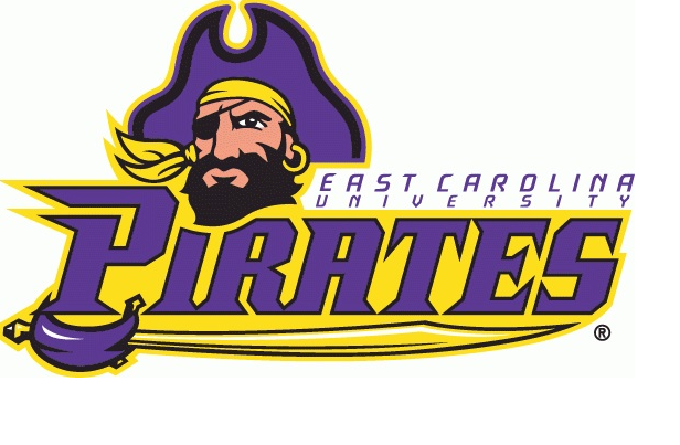 East Carolina Pirates Wordmar