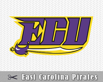East Carolina Pirates Wordmar