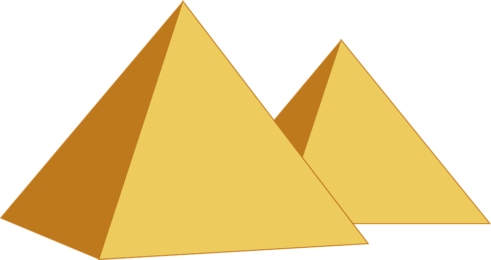Pyramids, Egypt, Egyptian, Desert, Ancient, Monument - Egyptian Pyramid, Transparent background PNG HD thumbnail