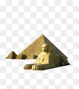 Egyptian Pyramids, Egyptian Pyramids, Sphinx Png Image - Egyptian Sphinx, Transparent background PNG HD thumbnail