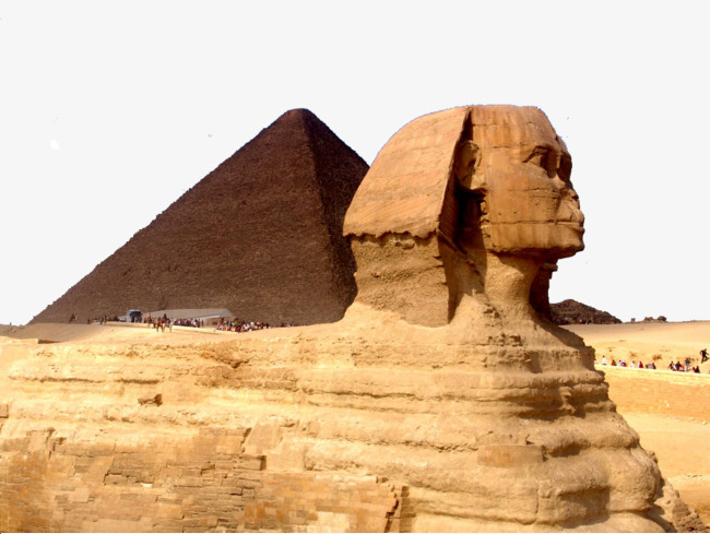 Egyptian Pyramids, Soil, Egypt, Pharaoh Png Image - Egyptian Sphinx, Transparent background PNG HD thumbnail