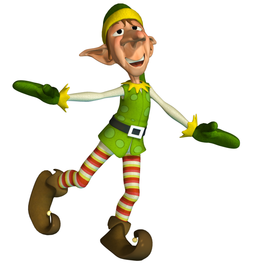 Christmas Elf 2 Png Stock By Roy3D - Elf, Transparent background PNG HD thumbnail