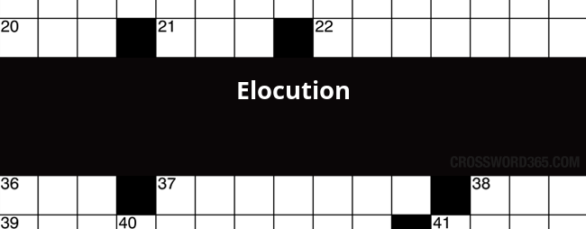 Below You Will Be Able To Find The Answer To Elocution Crossword Clue Which Was Last Seen On Evening Standard   Easy Crossword, June 13 2017. - Elocution, Transparent background PNG HD thumbnail