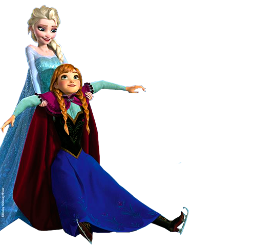 File:elsa Holding Anna.png - Elsa And Anna, Transparent background PNG HD thumbnail