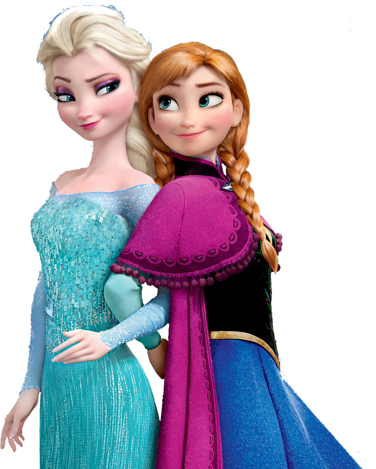 Frozen Anna And Elsa Png Picture - Elsa And Anna, Transparent background PNG HD thumbnail
