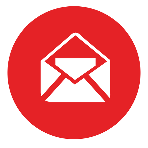 Email Round Icon - Email Icon, Transparent background PNG HD thumbnail