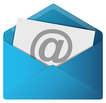 Blue Email Png Png Image - Email, Transparent background PNG HD thumbnail