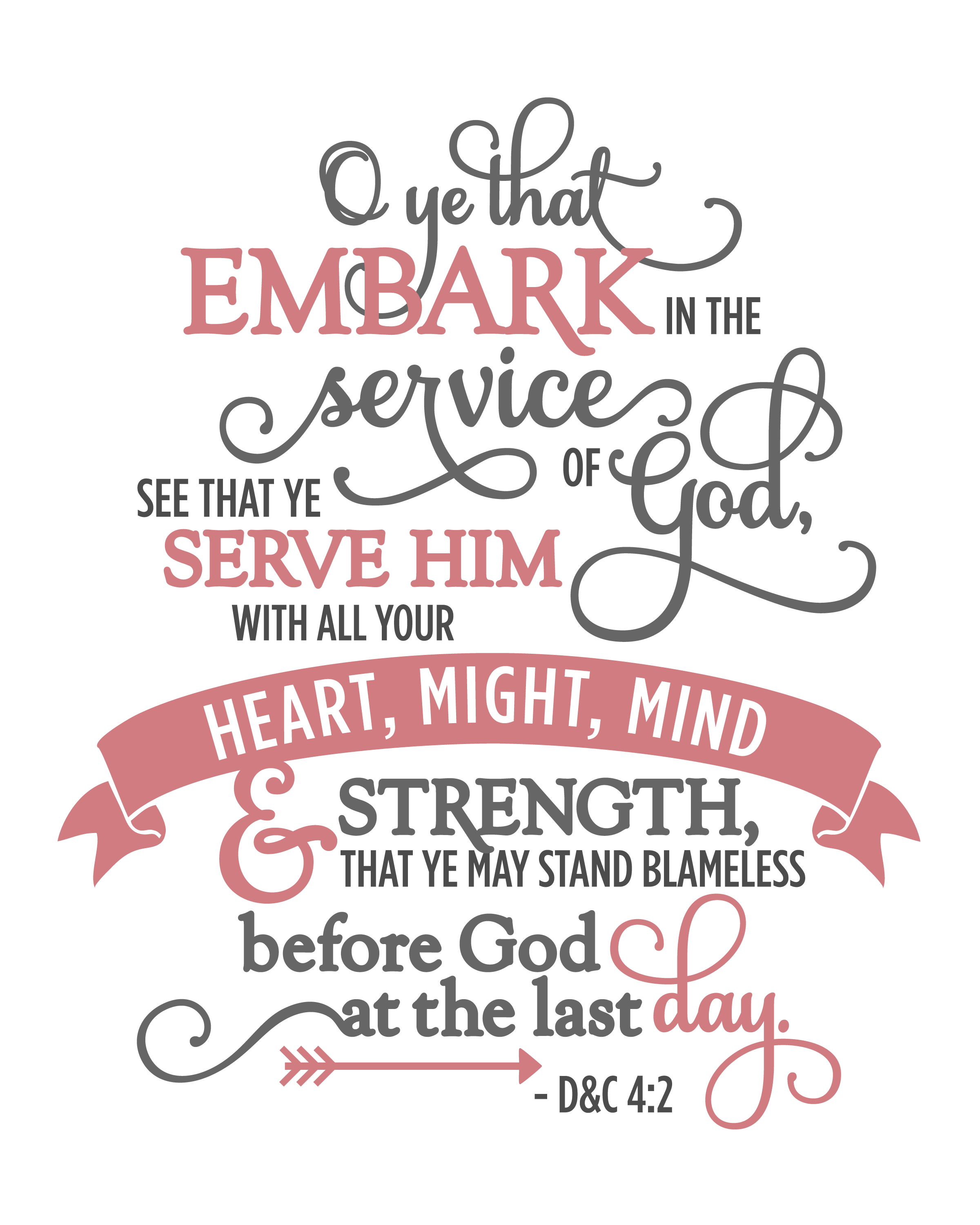 Embark In The Service Of God PNG - Embark In The Service 