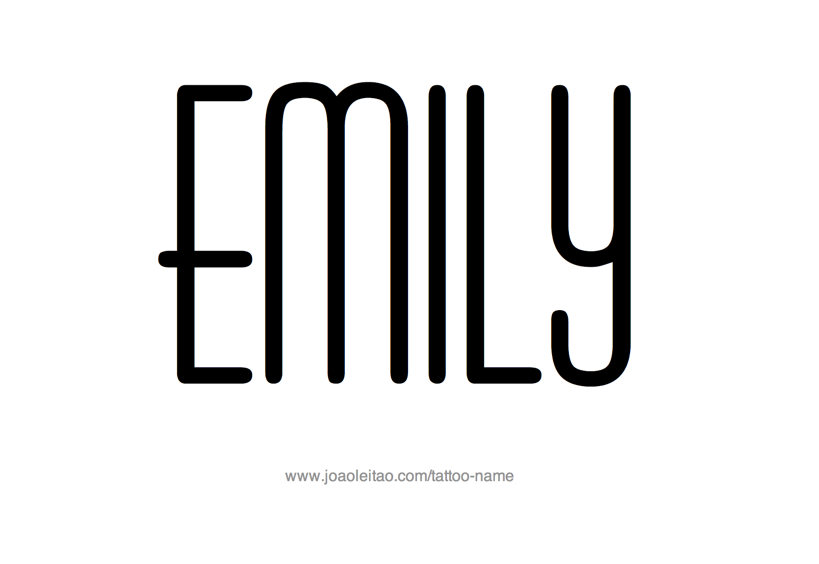 Tattoo Design Name Emily - Emily, Transparent background PNG HD thumbnail