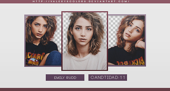 Emily Rudd Png Pack By Valeryscolors Hdpng.com  - Emily Rudd, Transparent background PNG HD thumbnail