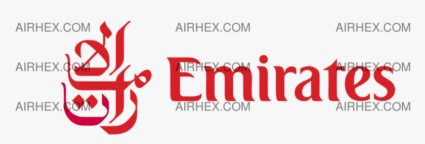 Airline Logo   Emirates   Emirates Logo, Hd Png Download Pluspng.com  - Emirates Airlines, Transparent background PNG HD thumbnail