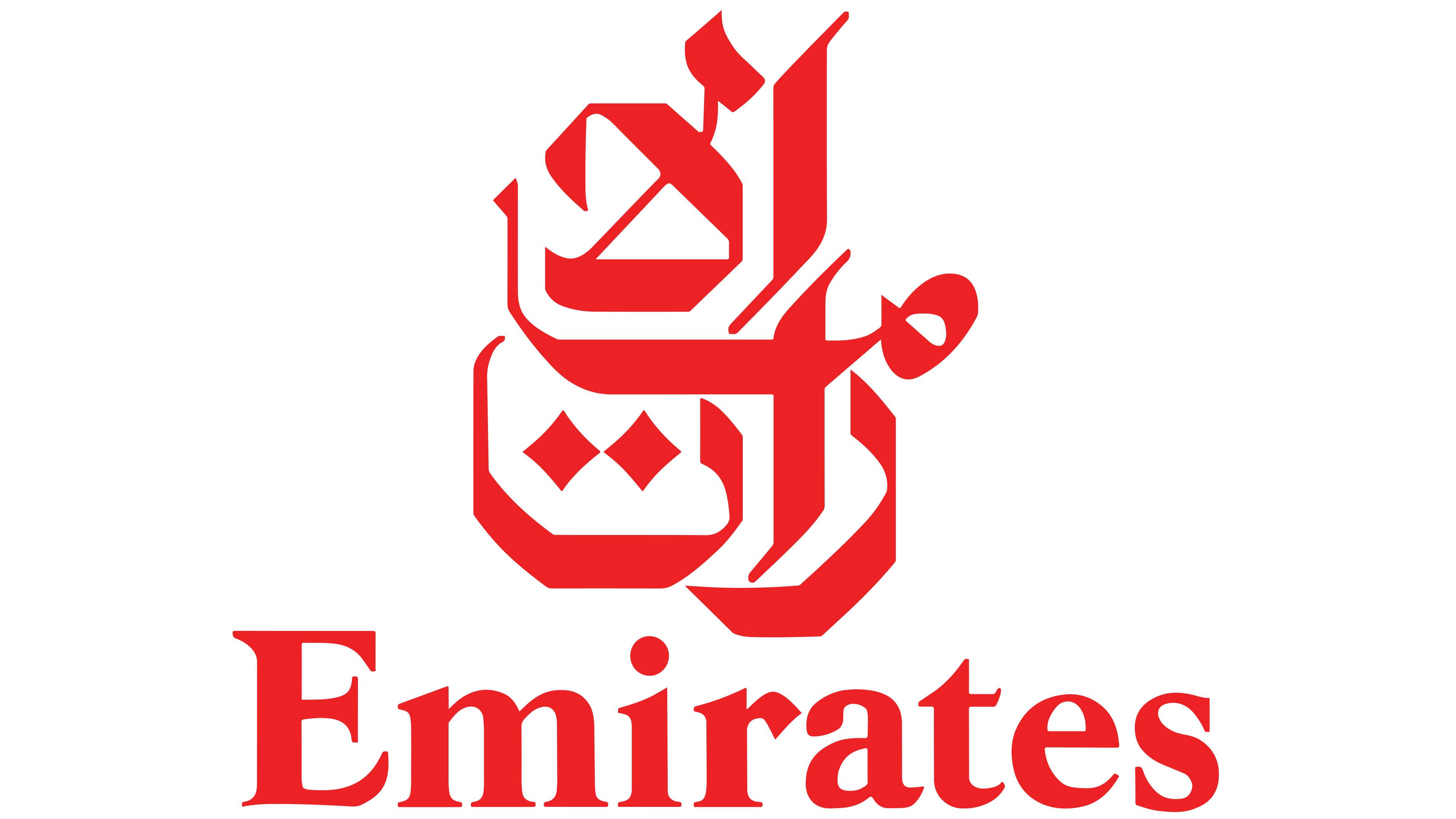 Emirates Logo | The Most Famous Brands And Company Logos In The World - Emirates Airlines, Transparent background PNG HD thumbnail