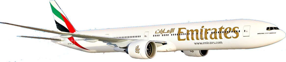 Pin Airplane Clipart Emirates #15 - Emirates, Transparent background PNG HD thumbnail