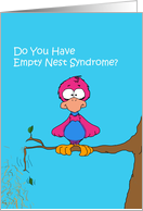 Empty Nest Syndrome Card - Empty Nest Syndrome, Transparent background PNG HD thumbnail