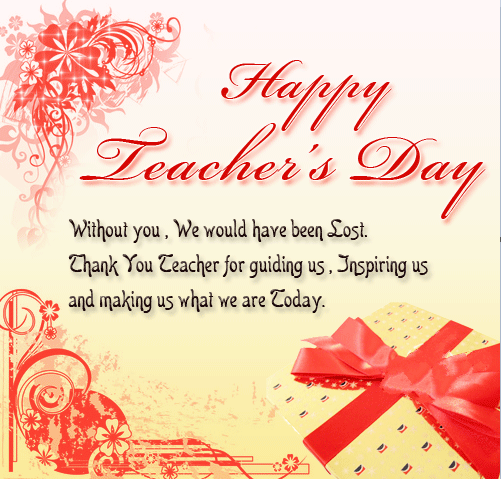 Happy Teacher Day Quotes Images Pictures Hd Wallpapers For Kids 2015 | Happy Teachers Day Speech - English Teacher, Transparent background PNG HD thumbnail