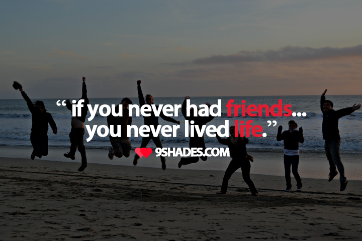 If You Never Had Friends Friendship Quote - Enjoyment With Friends, Transparent background PNG HD thumbnail