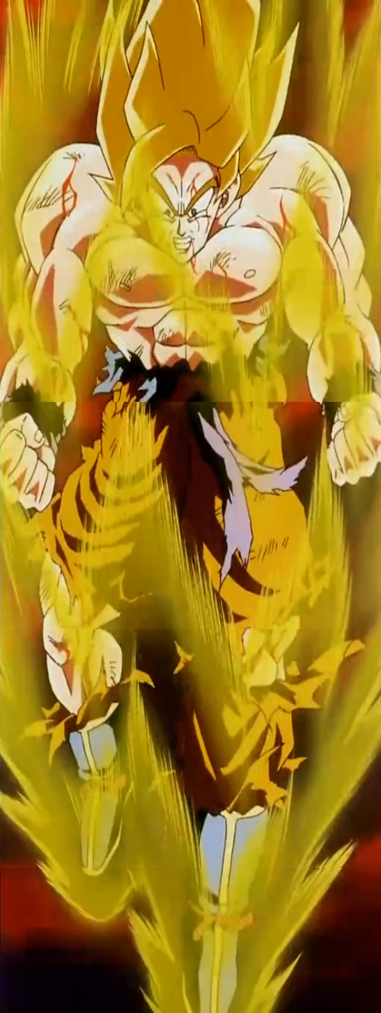 Pathos Of Frieza   Goku Enraged.png - Enraged, Transparent background PNG HD thumbnail