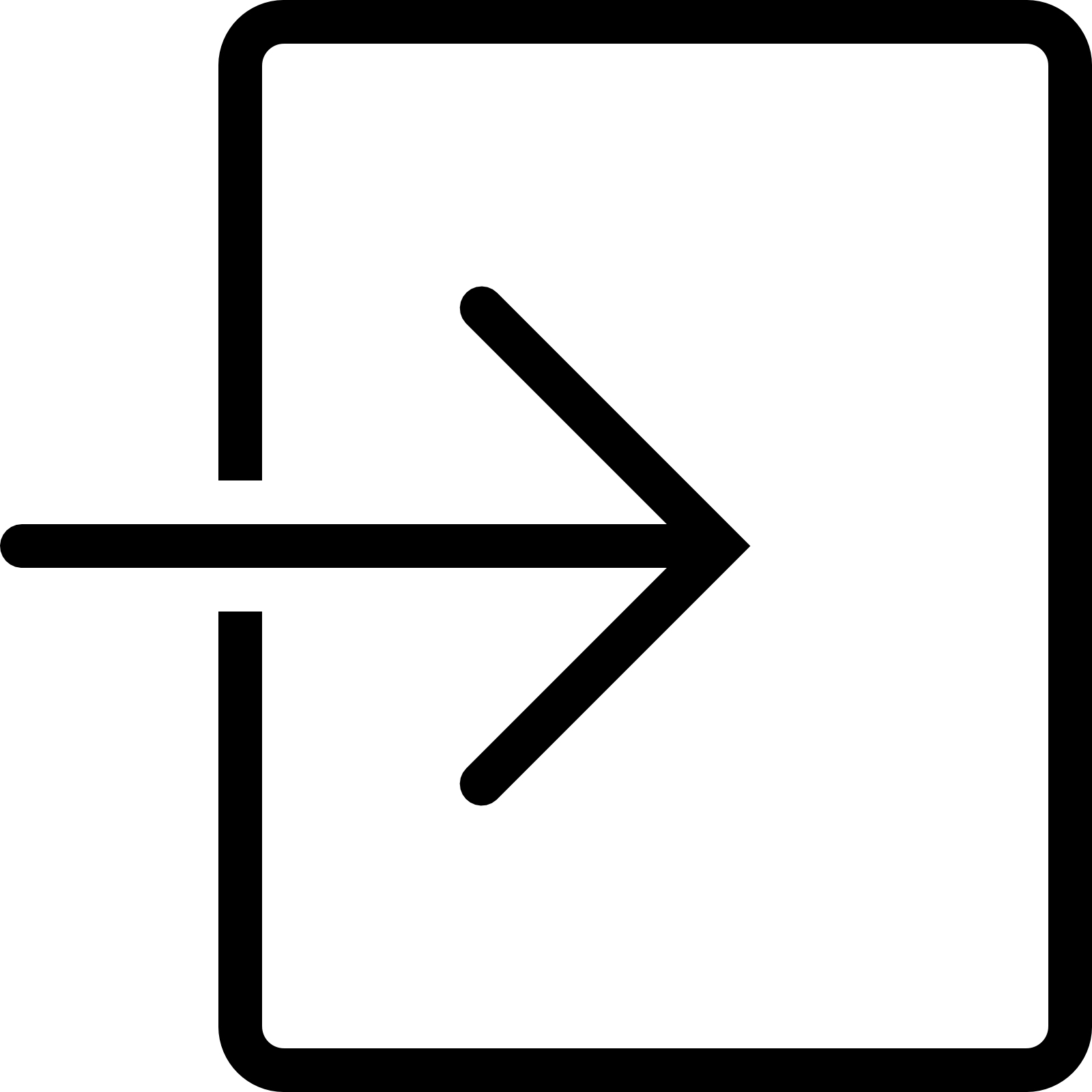 An Enter Icon Is A Rectangle Shape And Between One Of The Sides Of The Rectangle - Enter, Transparent background PNG HD thumbnail
