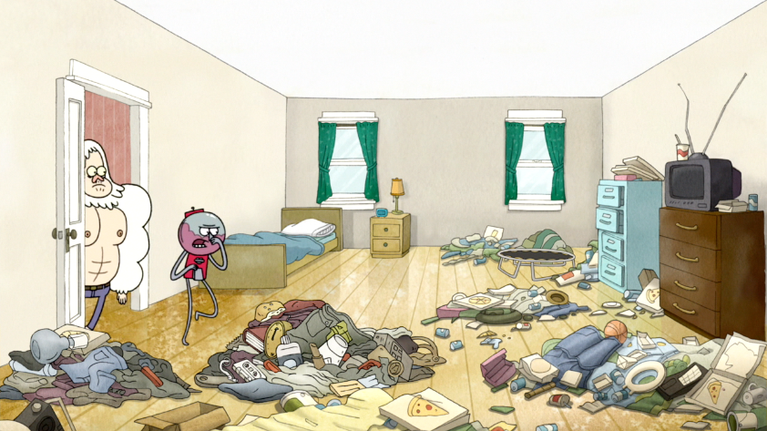 S5E05.016 Entering Mordecai And Rigbyu0027S Room.png - Entering A Room, Transparent background PNG HD thumbnail