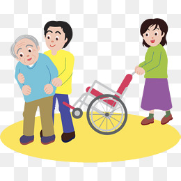 Enthusiastic Volunteers Care For The Elderly, Cartoon Illustration, Enthusiastic, Volunteer Png Image - Enthusiastic, Transparent background PNG HD thumbnail