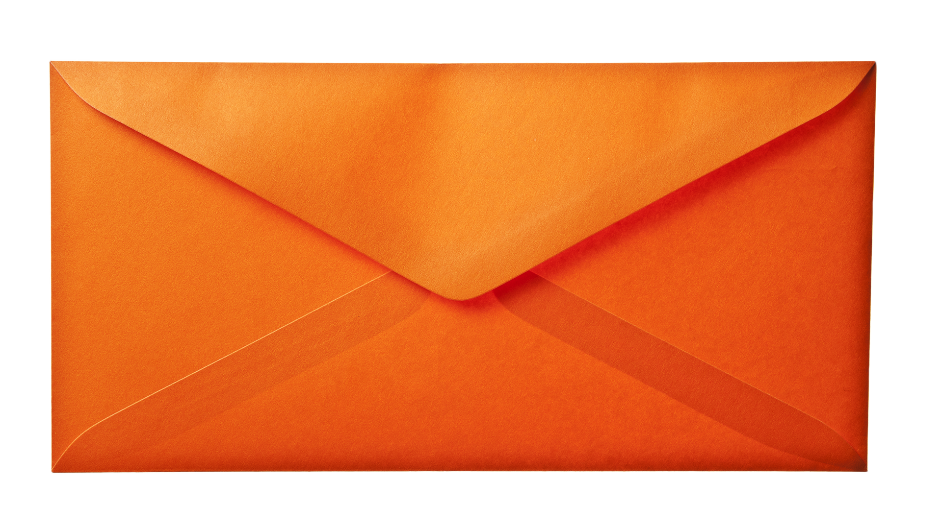 Orange Envelope Paper Background Layer Hd - Envelope, Transparent background PNG HD thumbnail