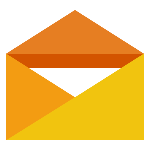 Orange Envelope Paper Backgro