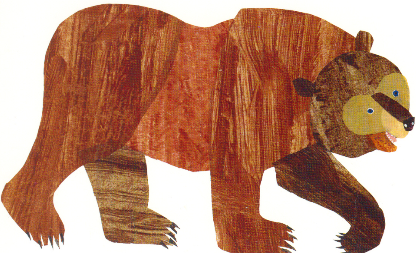 Brown Bear - Eric Carle Brown Bear, Transparent background PNG HD thumbnail