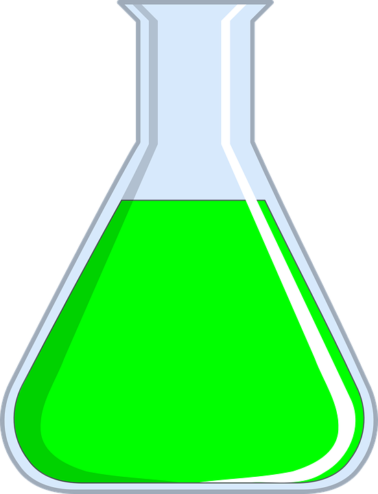 Erlenmeyer Flask, Green, Chemistry, Flash, Science - Erlenmeyer Flask, Transparent background PNG HD thumbnail