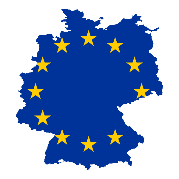 Illustration of flag of Europ
