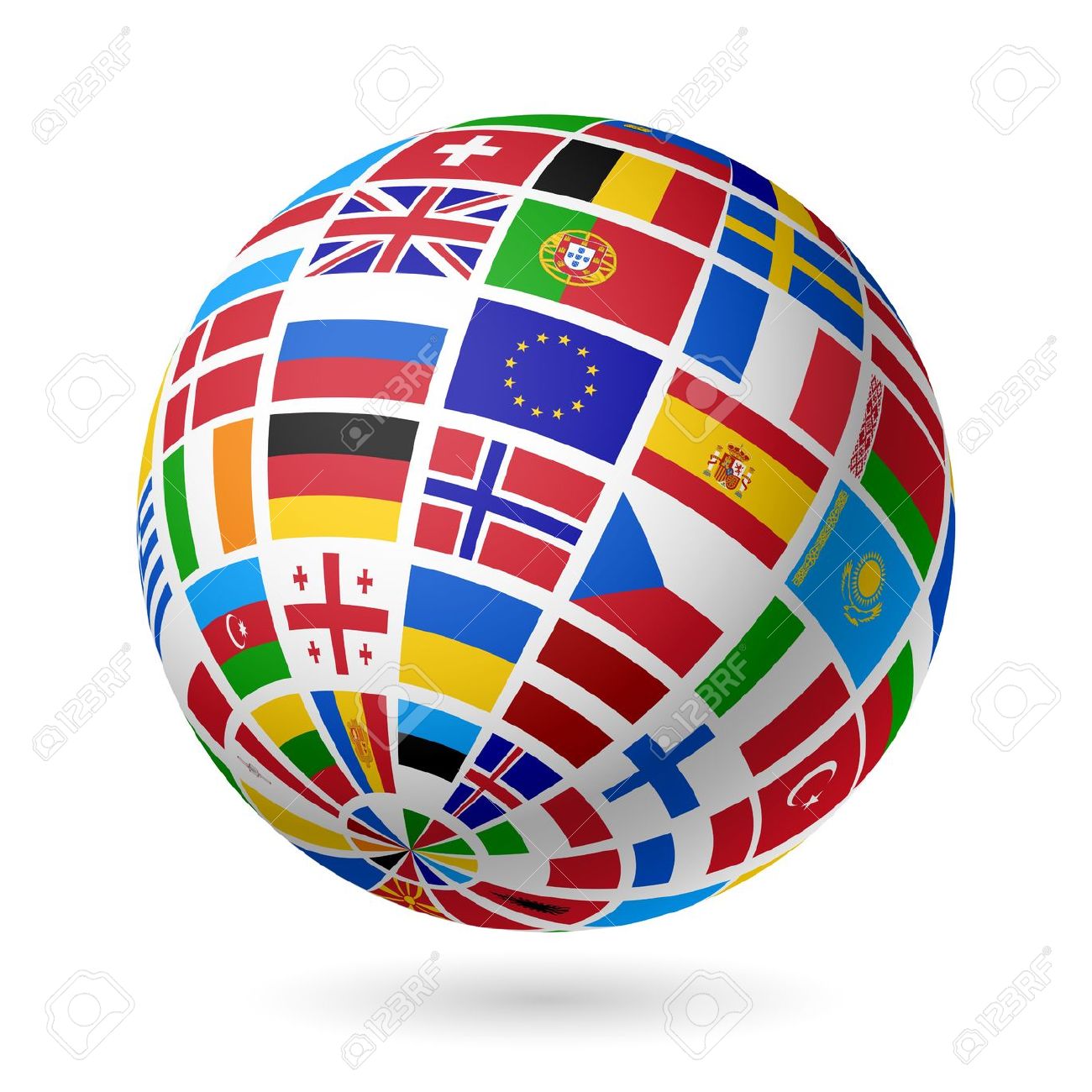 Flags Globe Europe Stock Vector   15017439 - Europa Vector Flag, Transparent background PNG HD thumbnail