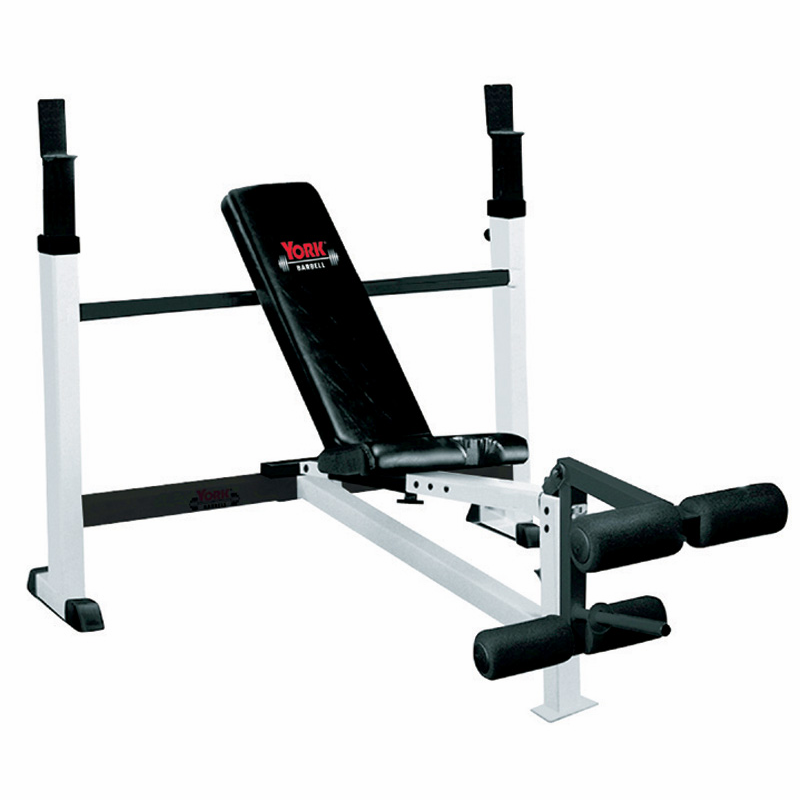 Fts York Olympic Weight Bench W/leg Developer - Exercise Bench, Transparent background PNG HD thumbnail
