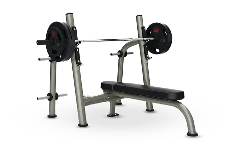 Olympic Flat Bench - Exercise Bench, Transparent background PNG HD thumbnail