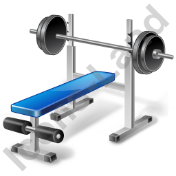 Weight Training Bench Icon, Png/ico, 256X256 Hdpng.com  - Exercise Bench, Transparent background PNG HD thumbnail