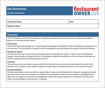 Exit Interview Form Template - Exit Interview, Transparent background PNG HD thumbnail
