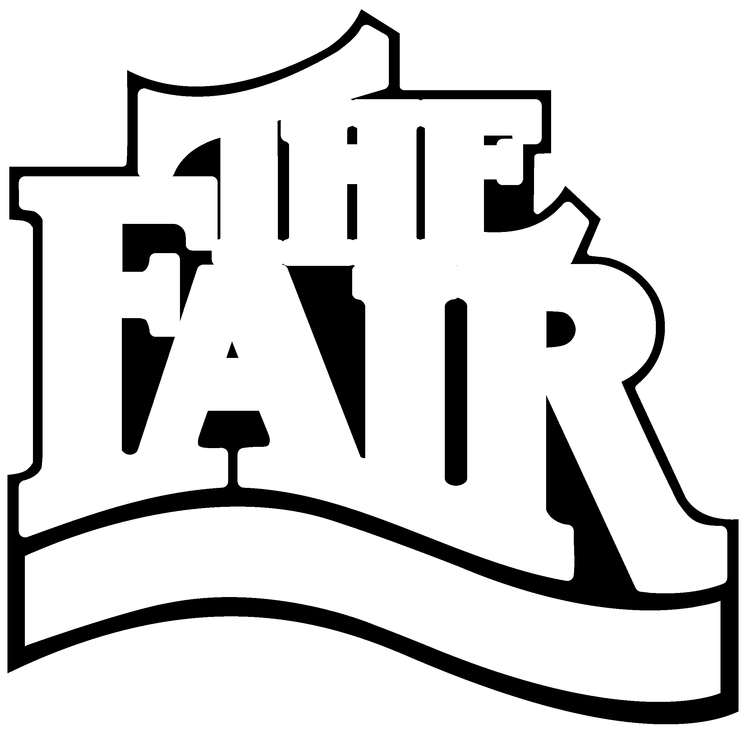 The Great New York State Fair Logo Black And White - Fair Black And White, Transparent background PNG HD thumbnail