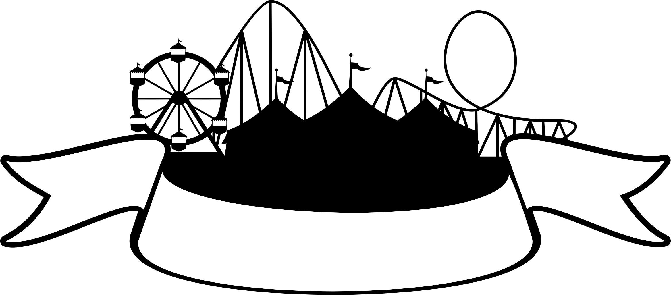 This Free Icons Png Design Of Circus Fair Ribbon Hdpng.com  - Fair Black And White, Transparent background PNG HD thumbnail