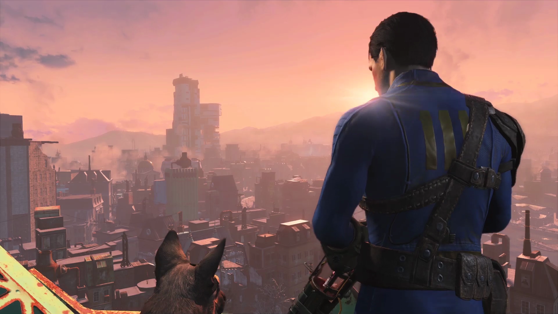 Fallout4 E3 Cityvista.png - Fallout 4, Transparent background PNG HD thumbnail