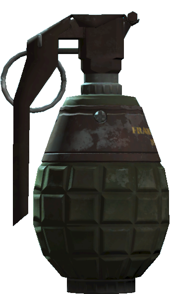 Fallout4 Fragmentation Grenade.png - Grenade, Transparent background PNG HD thumbnail