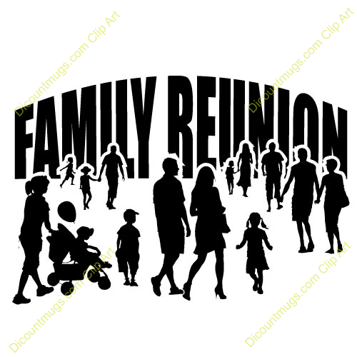 Family Reunion Pictures Clip Art 02 - Family Reunion, Transparent background PNG HD thumbnail