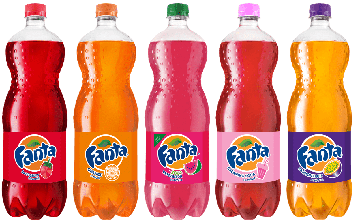 Range Of Fanta Bottles - Fanta, Transparent background PNG HD thumbnail
