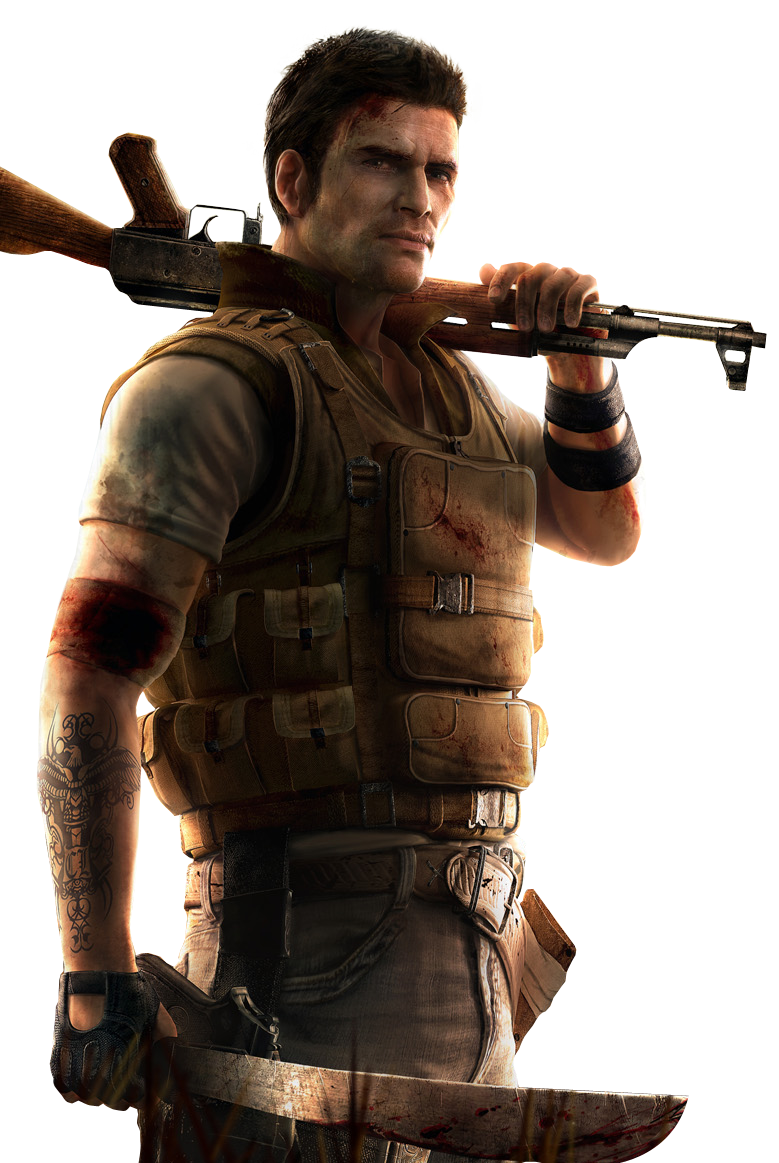 3Xhumed 35 6 Far Cry 2 Render By N4Pcroft - Far Cry, Transparent background PNG HD thumbnail
