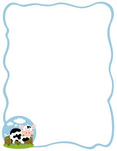 Free Cow Border Templates Including Printable Border Paper And Clip Art Versions. File Formats Include Gif, Jpg, Pdf, And Png. - Farm Border, Transparent background PNG HD thumbnail